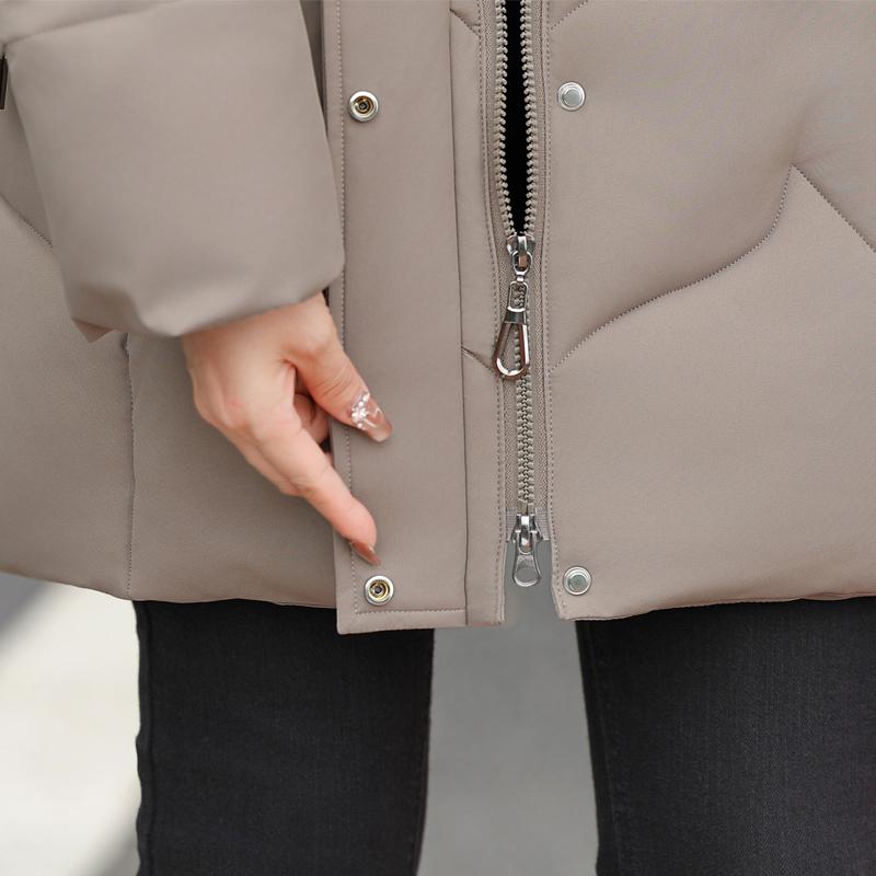 Plus Size XL-6XL Middle Age Women's Winter Jackets New In Coats Elegant Loose Thick Warm Long Parkas Female Outerwears