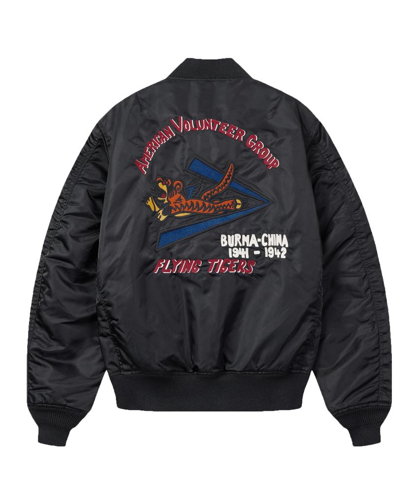 Avirex Washed Ma-1 Flying Tigers / 7835252012 Black