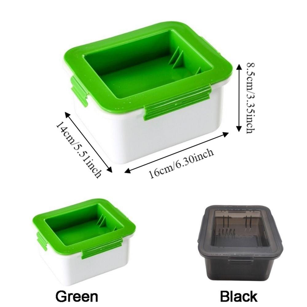 Plastic Tofu Presser Safe Tofu Draining Box Odorless Tofu Mold for Kitchen