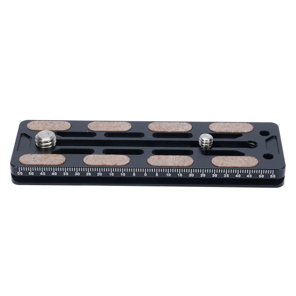 110MM Quick Release Plate Aluminum Alloy Camera Tripod Mount Adapter Base Plate with 14 38 Inch