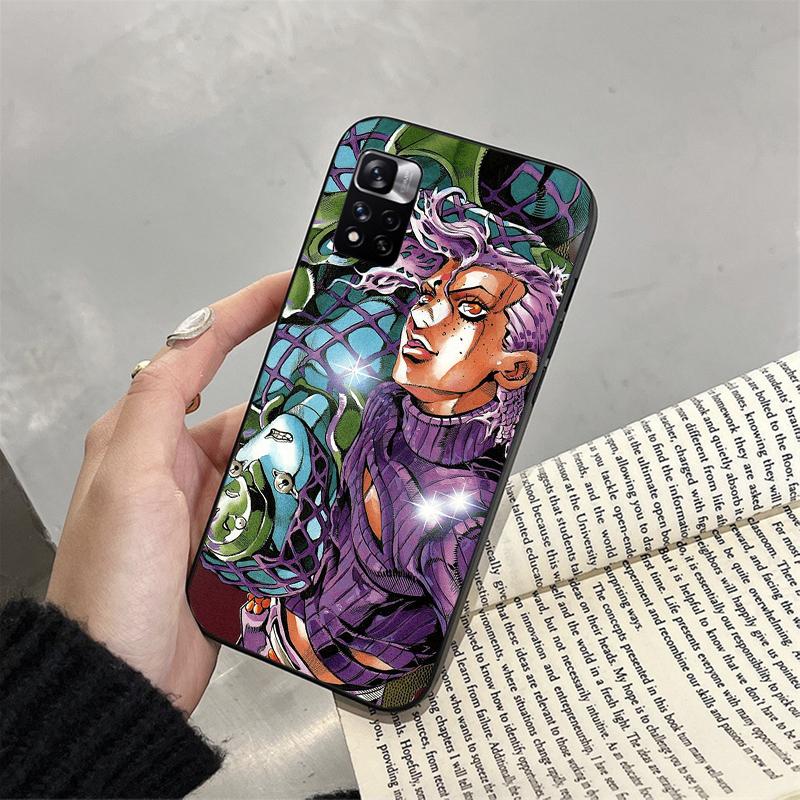 Чехол для телефона Jotaro Anime jojo's bizarre adventure Для Xiaomi Redmi note 14 Pro 14 13 12 11 10 Pro 14S 12S 11S Redmi 14C 13C 10