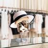 Elegant Hat And Wig Showcase Stand for Home Store