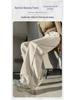 Women's High Waist Slim Fit Wide Leg Straight Winter Pants