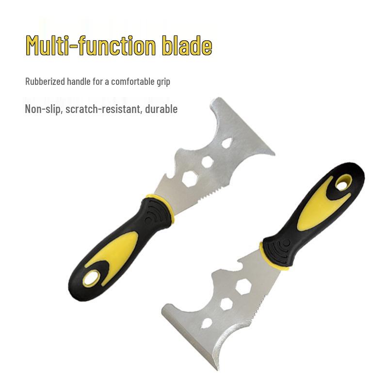 Многофункциональный скребок для шпаклевки и стен из нержавеющей стали со средством для удаления клея