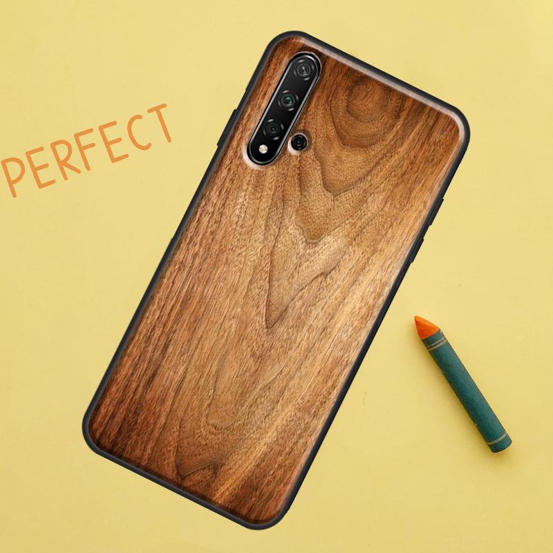 Текстура дуба для чехла Huawei Nova 5T 9 10 SE 7i 8i 11i 12i Y60 Y61 Y70 Y72 Y73 Y90 Y91 P20 P30 P40 Lite