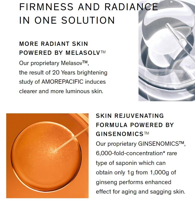 Sulwhasoo Konsentrlangan Ginseng Oqartiruvchi Serum 8ml (Namuna)