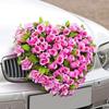 With Suction Cup Floral Bricks Heart Shaped Flower Mud Florist Sponge  Vehicle Decoration
