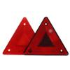 Треугольный предупреждающий отражатель, 2 шт., пластина для грузовика, задний фонарь, светоотражающий знак безопасности