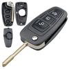 3 Buttons Car Key Fob Case Shell Flip Cover FO21 Blade Fit for Ford Focus Mk1 Mondeo Transit Connect