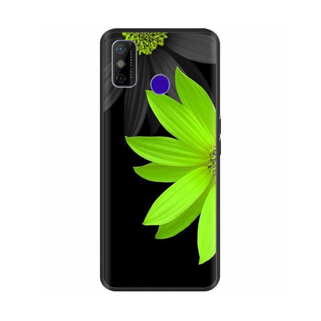Для Tecno Spark 6 Go чехол для телефона Мягкая силиконовая задняя крышка с рисунком для Tecno Spark 6 Go Spark6 Go Черный ТПУ милый мультяшный бампер