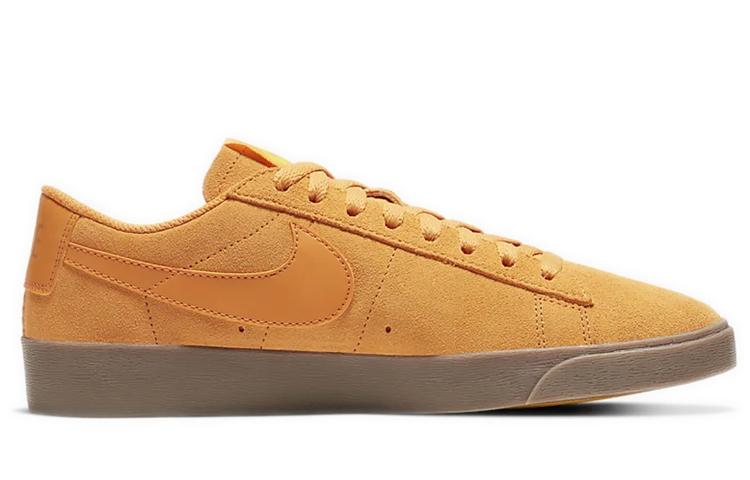 Nike Кроссовки Blazer Low Sd 'Yellow Suede' Женские AV9373-800