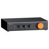 Сбалансированный предусилитель Fosi Audio ZP3 с 2 RCA-входами и 1 XLR-входом для сабвуфера, для стерео и домашней аудиосистемы, с ВЧ-фильтром и регулятором тембра (японский язык).