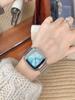 New Women'S Watch Luxurious And Sophisticated Women'S Watch With A Steel Band And Large Square Dial A Fashionable Timepiece.