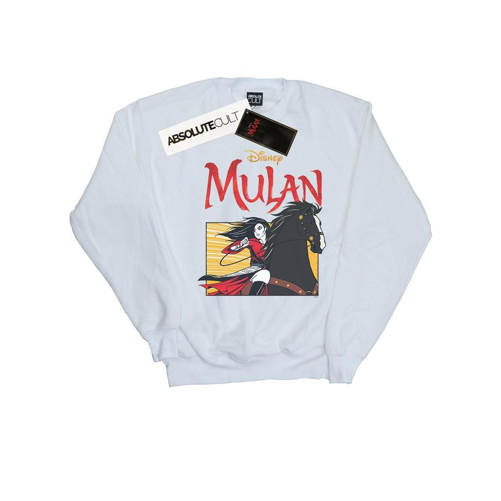 Disney Mens Mulan Movie Horse Frame Sweatshirt