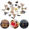 DIY Manual Luggage Accessories Case Corner Protector Doll Bags Parts Trunk Locks Mini Metal Crafts