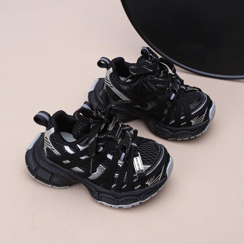 2025 весна и лето новые парижские детские кроссовки кэжуал спортивная обувь для мальчиков сетчатые кроссовки для девочек дышащая сетка для малышей