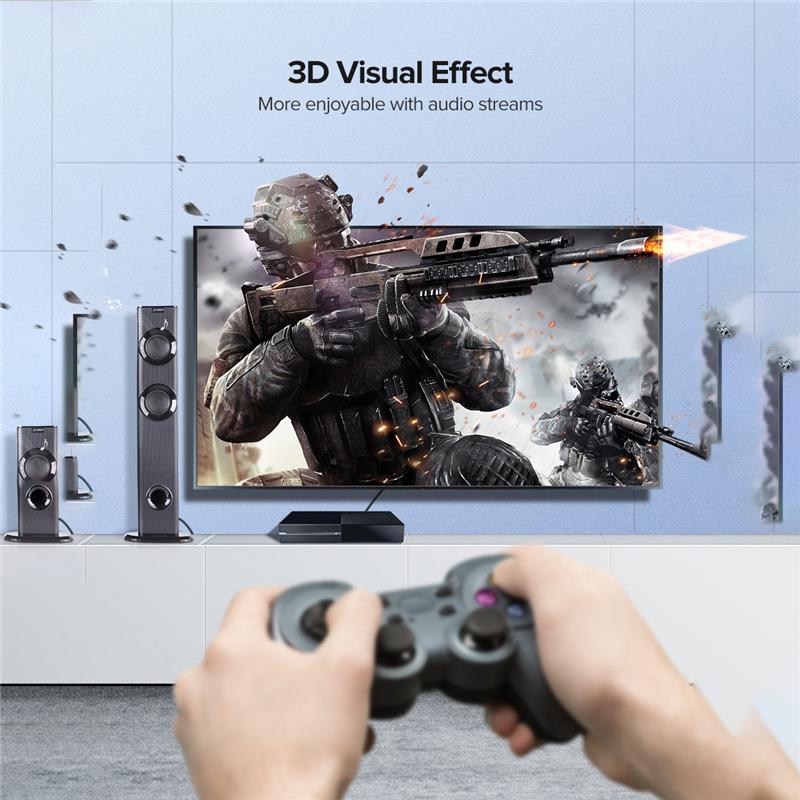 Лот Высокоскоростной кабель HDMI 1/3/5/10 м, золотой HDTV Ultra HD 4K HD 2160p 1080P 3D