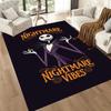 Christmas Nightmare Floor Rug Office Rug Perfect for Foyer Study Room Dormitory Dining Room Anti-slip Rug Office Home Decor