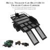 Goolsky Heavy Duty Large Trailer Cargo Transporter Metal Kit 110 Scale for TRAXXAS HSP Redcat RC4WD Tamiya Axial SCX10 D90 HPI RC Crawler Car DIY