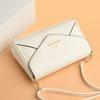 Women'S Fashion Splicing Women'S Shoulder Crossbody Soft Leather Middle-Aged And Elderly Mother'S Small Bag