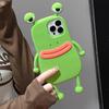 Забавный Мягкий Силиконовый 3D Чехол-Лягушка Для Для Iphone 14 13 11 12 1 16 17 Pro Max XS XR 8 Plus Мультяшный Милый Ударопрочный Бампер