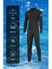 Мужской гидрокостюм OUZO 1,5 мм для дайвинга и серфинга с защитой от холода