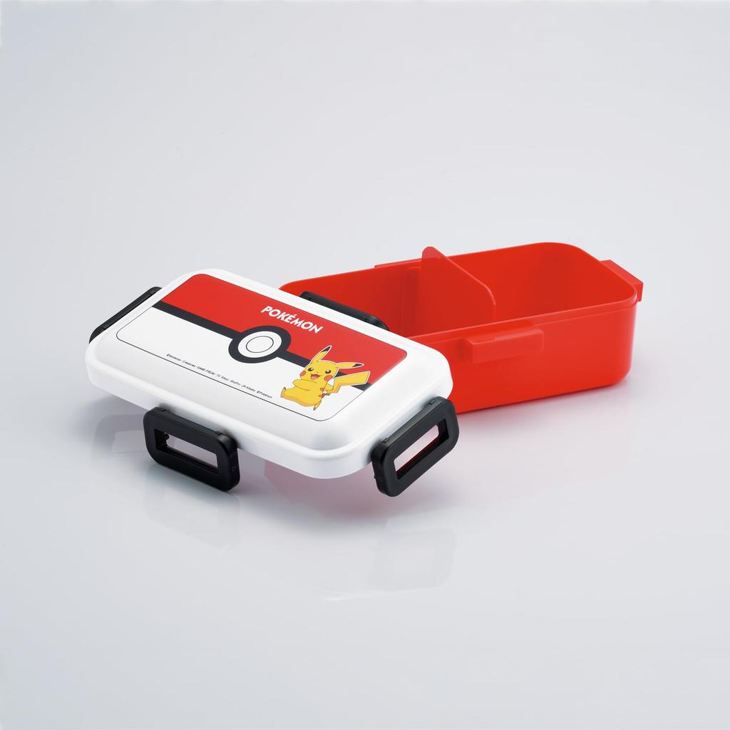 Skater Bento Fluffy Serving Lunch Made In Pokemon Monster Ball Box, Box, 530ml, Japan, 25, PFLB6-A