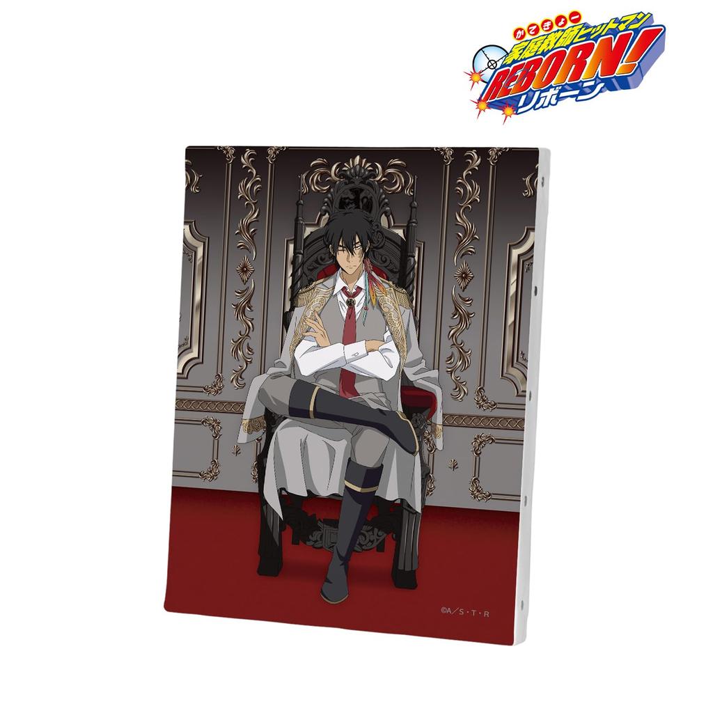 Katekyo Hitman Reborn! Original Illustration of Xanxus [10 Years Later] Dreaming Throne ver. Canvas Board
