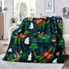 Одно рождественское одеяло с принтом динозавра и снеговика, машинная стирка, для всех сезонов, одеяло для дивана-кровати, домашний декор, для кемпинга, в подарок.