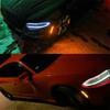 4 шт. Светодиодные боковые габаритные огни Передние Задние Для Dodge Charger 2015-2023 Затемненный корпус