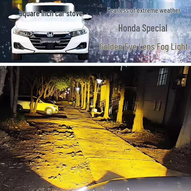 Совместимый светодиодный блок противотуманной фары для моделей Honda: Lingpai, Binzhi, Fengfan, Crosstourer - Модифицированный проектор ближнего/дальнего света.