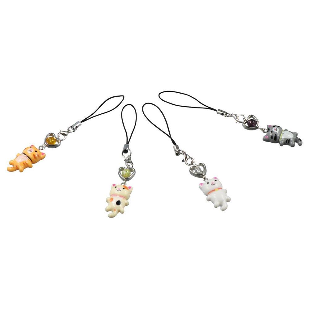 Cellphone Chain Cat Phone Strap Cat Pendant Phone Lanyard Y2K Phone Charm  Backpack Ornament