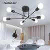 Modern Chandelier Nordic Decor Lamp Celing Light 6 Head Pendant Lights Hanging Light For Living Dining Room