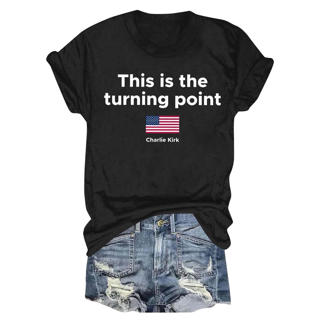 Women's Casual Daily Printed Top Round Neck T-shirt