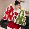 Tree Cartoon Christmas Stuffed Doll Plush Pillow Ornament Holiday Gifts Decor