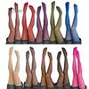 Women Sexy Fashion Candy Color Sheer Velvet Tights Stockings Long Pantyhose