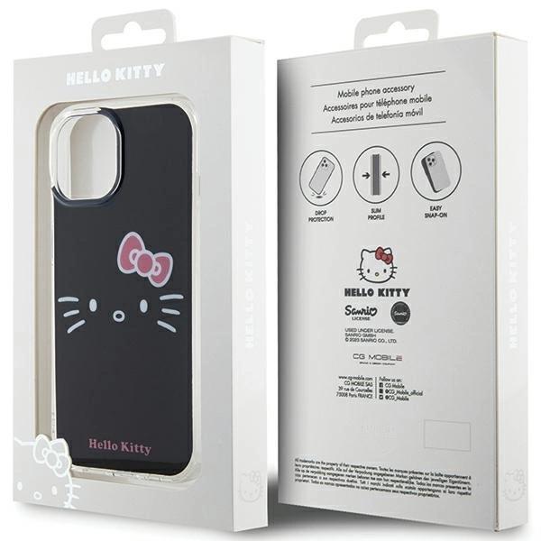 Etui Hello Kitty Iml Kitty Face Na Iphone 15 - Czarne