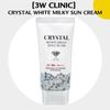 [3W CLINIC] КРИСТАЛЛИЧЕСКИЙ БЕЛЫЙ МОЛОЧНЫЙ СОЛНЦЕЗАЩИТНЫЙ КРЕМ