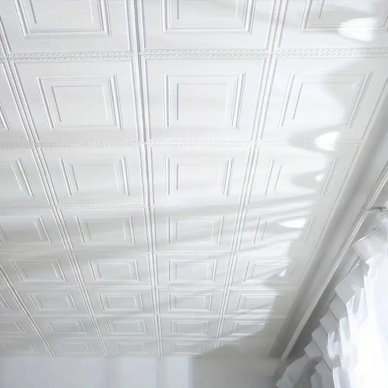3d Потолок 70*70см Наклейки на стену Спальня Гостиная Украшение Мягкая упаковка Поролоновые наклейки Водонепроницаемые обои Фоновая стена