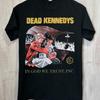 Редкая мужская черная футболка Dead Kennedys Все размеры 10D507 Унисекс