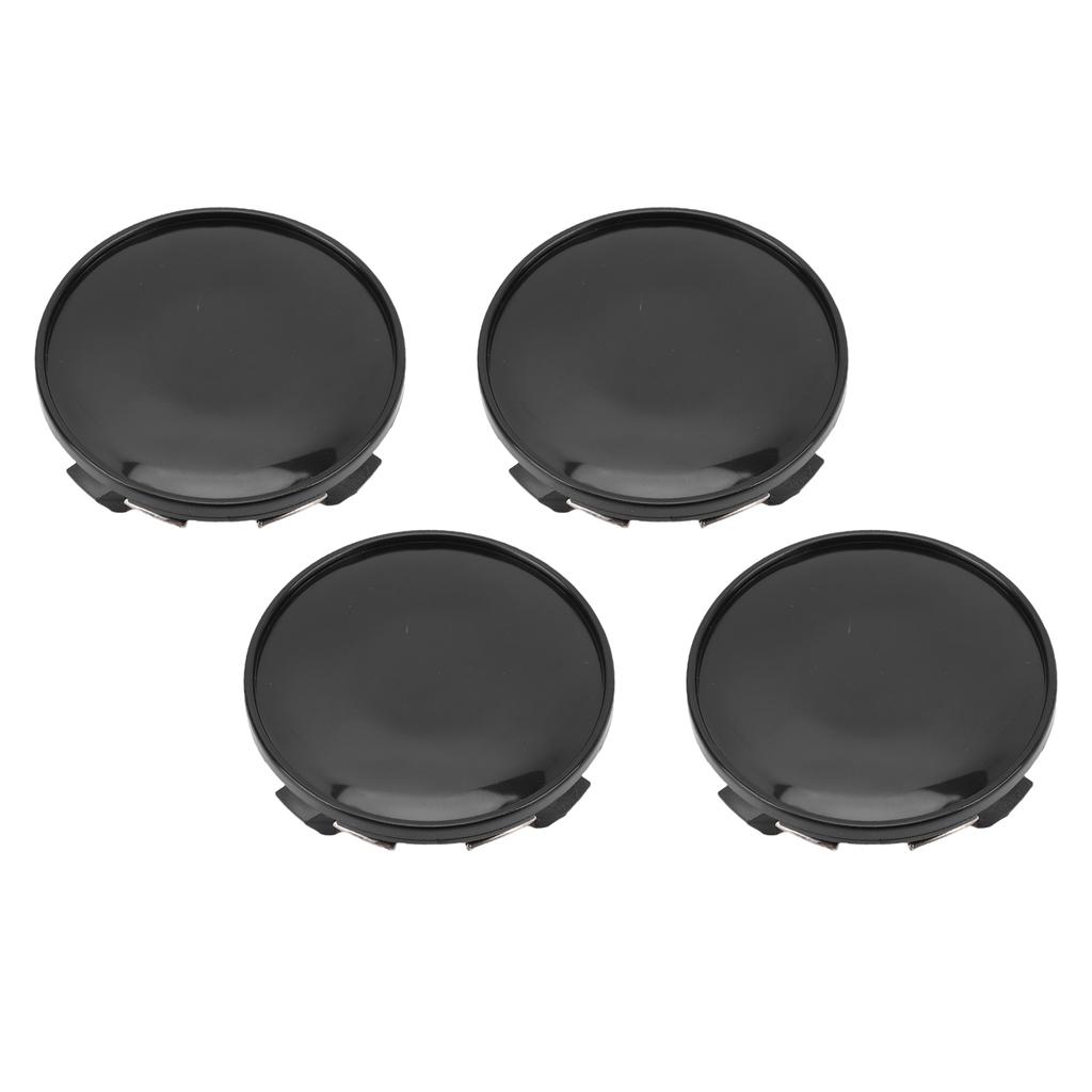 4PCS Wheel Center Caps Rain Proof Exquisite Car Rim Center Hub Cover Cap Decoration for Automobile Modification