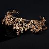 Hair Hoop Metal Princess Crowns Rhinestone Bride Tiaras Exquisite Retro Crown  Hair Jewelry