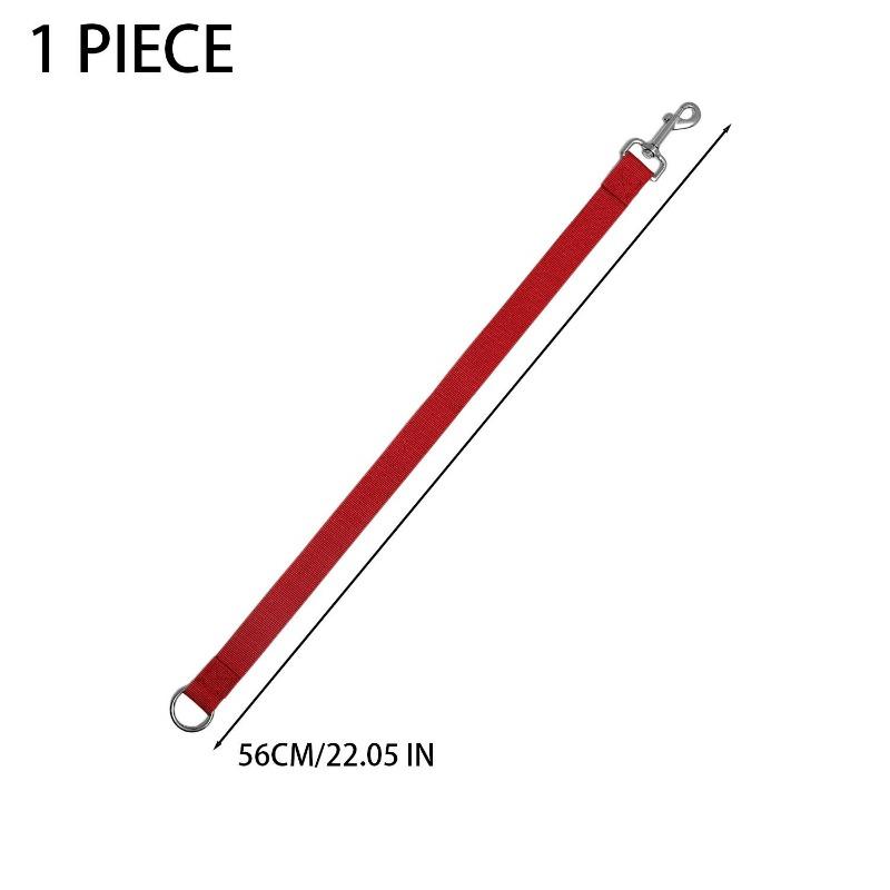 56cm Nylon Webbing Gate Latch Farm Fence Gate Strap Latch Single-loop Noose Rope Buckle for Barn Door Horse Fences Securing