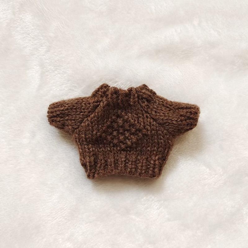 Аксессуары для одежды для куклы Лабубу: Свитер, кардиган и шарф (Кукла в комплект не входит.) - В наличии