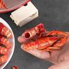 Очиститель креветок — простой инструмент для очистки морепродуктов, прочный пластиковый кухонный гаджет для использования дома и в ресторане