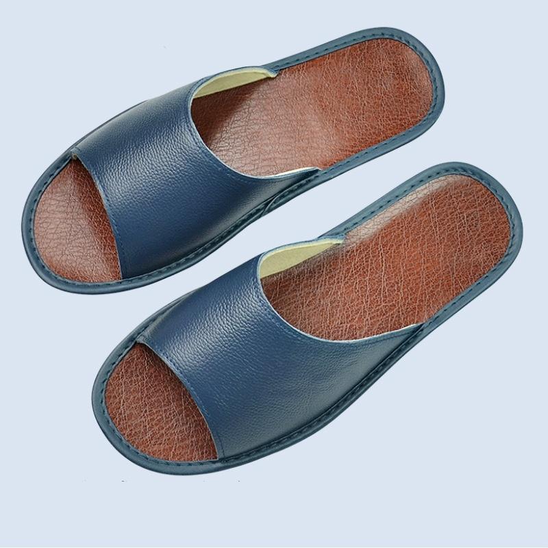 Роскошные тапочки из натуральной кожи, кожаные тапочки ручной работы для женщин и мужчин, домашние тапочки без шнуровки, мягкие удобные домашние туфли для спальни