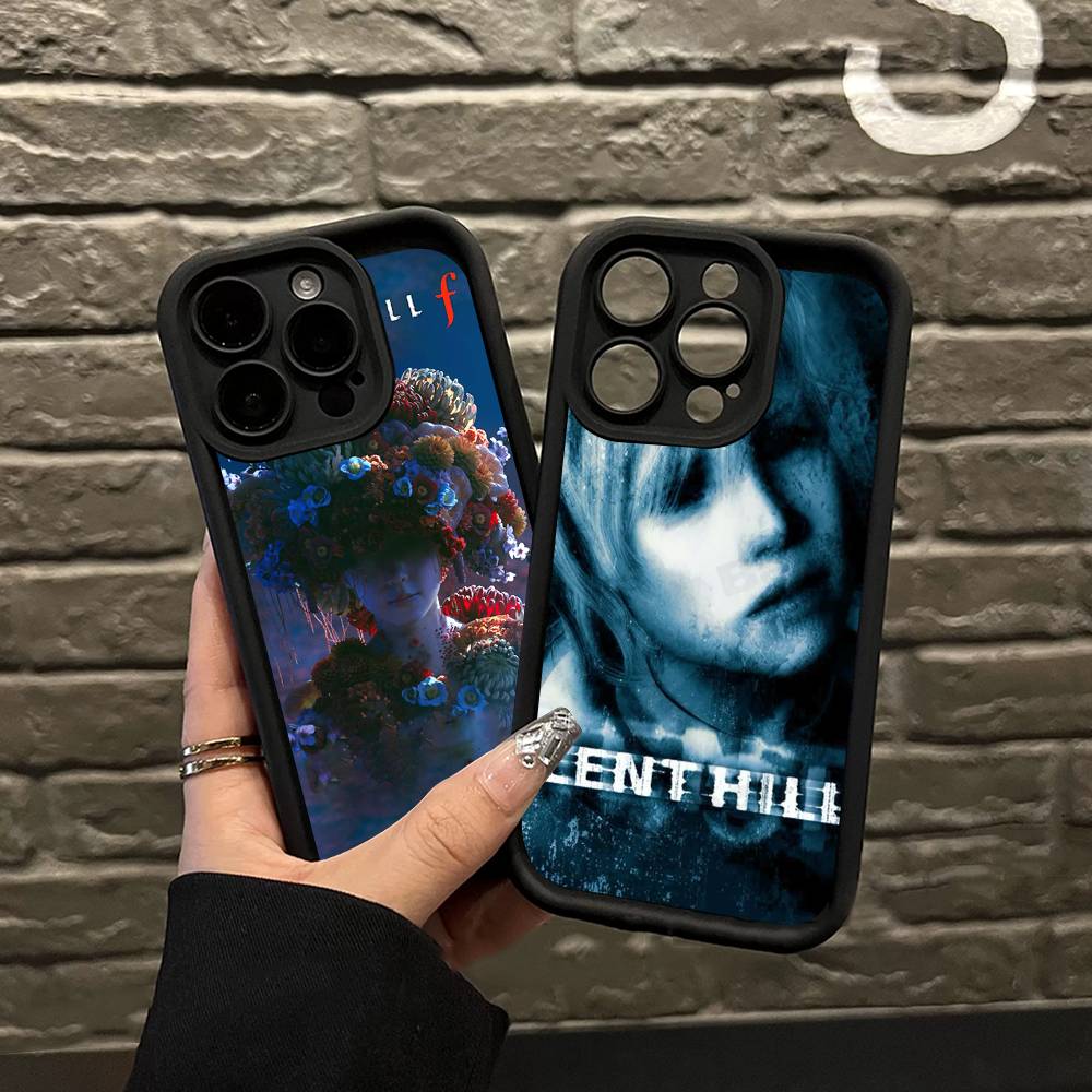 Чехол для телефона Silent H-Hill Horror Game для iPhone 17 16 15 13 11 12 14 Pro Max Plus Силиконовый чехол-оболочка
