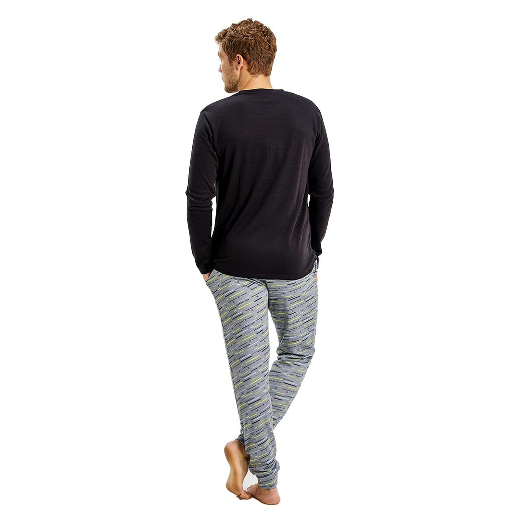 Long Sleeve Winter Pajamas MUDP0451 Мужские зимние пижамы, Мужская одежда для сна, Мужской пижамный комплект