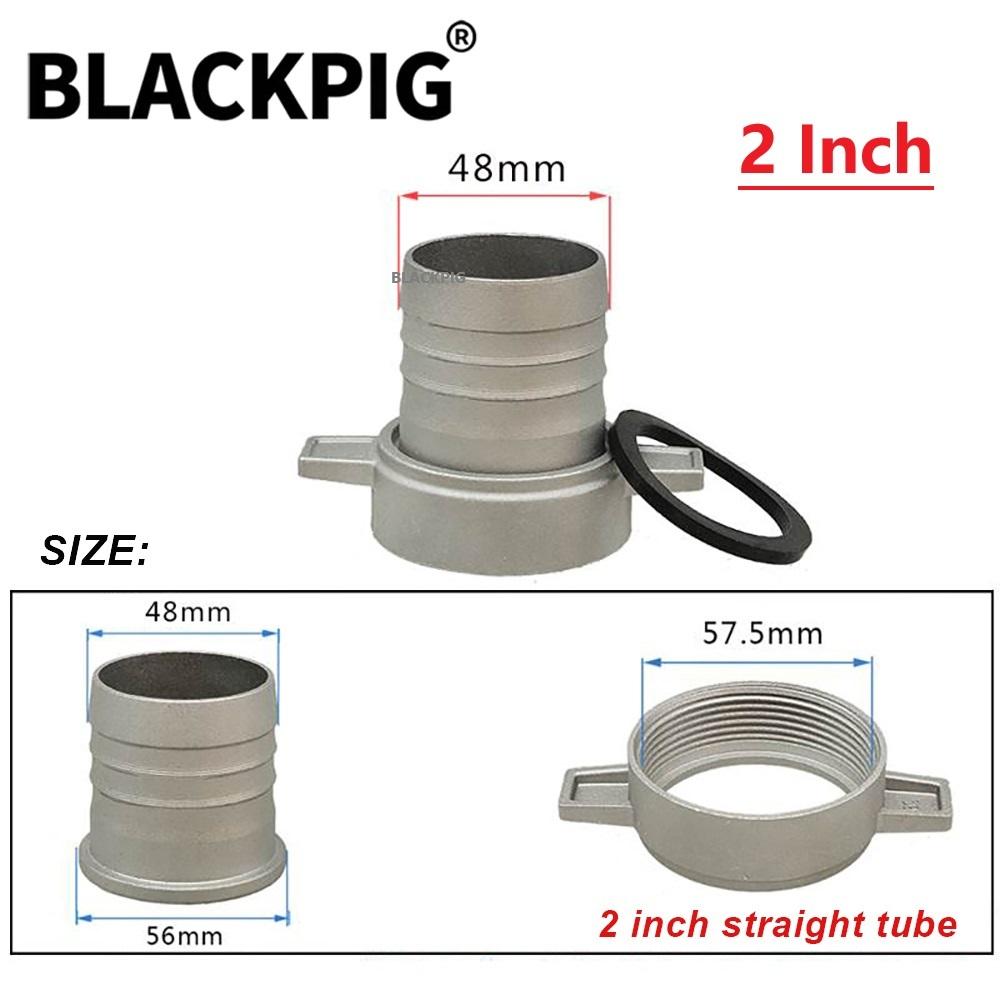 2 Inch to 1Inch 1.2 Inch 1.5Inch Gasolina Water Pump Fittings Aluminum Pipe Connector Wrench With Rubber Gasket Pump Connect Pip