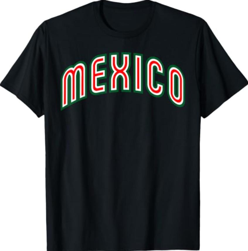 Mexico Flag Mexican Hispanic Siesta Pride Vintage T-Shirt